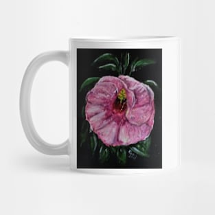 Erika's Magenta Flower Mug